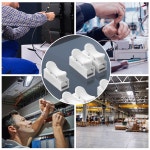 케이블 와이어 커넥터 푸시 퀵 용수스틸 클램프 터미널 조명 자동차 전기