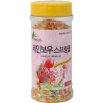 레인보우 스프링클 230g 무지개색 푸드 데코레이션