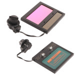 태양 전지 패널 용접 헬멧 렌즈 마스크 자동 다크닝 110x90mm Multicolor TX500C