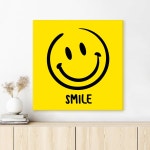 더아트컴퍼니 더 아트 컴퍼니 행운가득 스마일그림 액자 24종 홈데코 아이방 거실 카페 인테리어 그림 23 심플 스마일 캔버스S형액자 6호