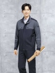 파브 파브 파브 춘추 작업복 상의 하의 근무복 상하세트 손자수무료 SM-J1902 P1901