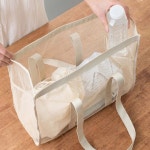 메쉬 숄더 비치백 수영장 헬스장 사우나가방 스파백