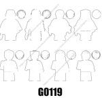액션 피규어 영화 액세서리 빌딩 블록 브릭 장난감 G0119 GH0143 GH0144 GH0145 GH0146 GH0147 GH0148 GH0149 GH0150