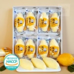 프레시데이 국내산 쌀로 찐 생레몬 카스테라 레몬라테라 선물세트 8입x2세트