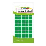 사각 컬러 인덱스 스티커 mm 8매입 X10개 15X15