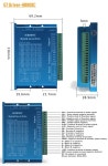 Nema23 폐쇄 루프 스텝퍼 모터 드라이브 4 축 키트 하이브리드 인코더 57 모터 2 2Nm DC DSP 2 상 1000 라인 이지 서보 4 키트
