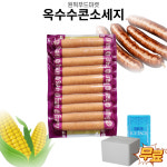 에스앤비푸드 원픽푸드 도나우 옥수수콘소세지 1kgX10개 소시지 대용량 업송용 10개