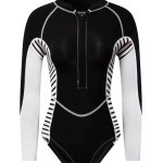 여성 서핑슈트 프리다이빙 바다수영 슈트 단품 A 오렌지색 점프수트 A