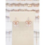 볼라레 큐빅 나비 귀걸이 SPE794