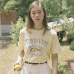 아워호프 5 16 아워호프 시트론 베르 티셔츠 - 레몬
