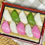 음담 달콤한 팥앙금 반달 바람떡 1kg 1팩