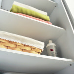 j0067 Woody 광폭400오픈형 틈새수납장