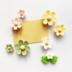 귀여운 플라워 냉장고 자석 데이지 꽃 마그네틱