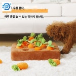 노즈워크 장난감 당근밭 애견 강아지 농장