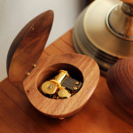 밤편지 클램 원목 제작오르골 K-POP