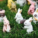 미니어처 세트 12종 테라리움 토끼