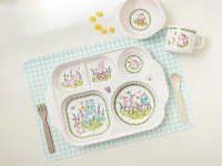 포트메리온 유아식판 미니메리온 토끼와 곰 식판 단품 1개