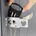 잠금장치 문 이중 호텔걸쇠 여행용 호텔