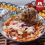마녀바스켓 한치물회 모밀국수 870g 몸통살 야채 소스 메밀면