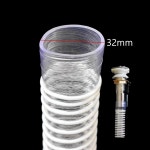 1PC 직경 길이 화장실 분지 세탁 하수구 배수 호스 액세서리 신소재 파이프 어댑터