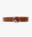니들스 니들스 피스 버클 벨트 스티어 LTHR PEACE BUCKLE BELT 기본 OT029A 34