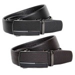 미콘 남성 소가죽 자동 정장벨트 직장인벨트 MCA01