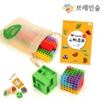 일하 브레인숲 사고력 소마큐브set D 어린이집교구 조립장난감 수학교구