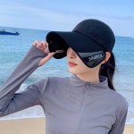 여자 자외선 골프 볼 썬 캡 모자 코디