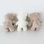 지앤지 고급 리본 곰인형키링 열쇠고리 키홀더 가방고리 실리콘키링