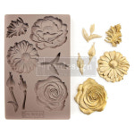 공예몰 Prima Marketing Re-Design Mould In the Garden 캔들 석고방향제 빈티지 데코 실리콘 몰드 635749