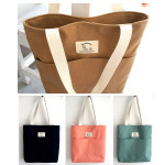 캔버스가방 무지에코백 숄더백 여성가방 노란여우 가방 핸드메이드 제품