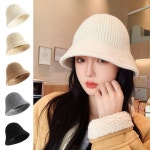 골지 벙거지 외출모자 외출 여성 모자 니트