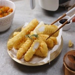 리치푸드씨스템 바삭쫄깃 롱 오징어튀김1kg 4봉묶음 분식 4개 1kg