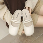 둥근코 뮬 블로퍼 슬리퍼