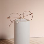 남녀공용 안경테 블루라이트차단 금테 안경