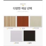 과자 진열대 마트 선반 간식 정리 약국 5단 철제 80 검은색 프레임밝은