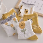 5종세트 여성양말세트 양말 패턴 여성