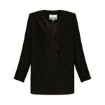 GANNI 25 FW 텍스처 칼라리스 재킷 TP427123205 88071277