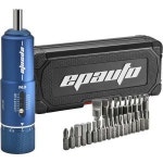 건스미스용 EPAuto FAT 토크 드라이버 렌치 자전거 정비사 10 80 파운드 28비트 세트