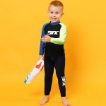 나인에프엑스 주니어 수영복 프리미엄 래쉬가드 심플빅로고 상하세트