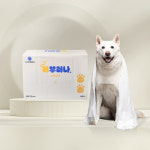 주식회사 부러나 개부러나 반려동물 펫타월 60매 1박스 펫타올 강아지 고양이 수건