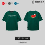 테크니스트 신소재 코튼라이크 오버핏 반팔 티셔츠 TNT5446