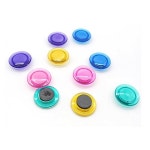 메모 자석 메모고정 10개입 원형 홀더