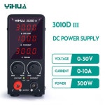 YIHUA DC 전원 공급 장치 조정 LED 디지털 랩 안 30V 5A