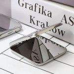 와인앤쿡 스텐 사각 양면 손거울