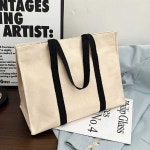 여자 대학생 캠퍼스 룩 교회 성당 가방 캔버스 에코백 데일리백빅쇼퍼백