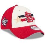 뉴에라 1063776 뉴에라 모자 MLB 텍사스 레인저스 2024 MLB All-Star Game Workout 39THIRTY Flex Hat - Cream Royal