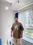 네컷 도시 반팔티