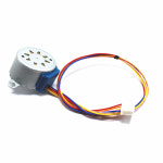 DC 5V 12V 스테퍼 모터 64 4 상 5-와이어 기어 스텝 28BYJ-48-12V 1