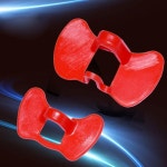 조류용품 꿩안경 눈가리개 2사이즈 볼트없는 중1P